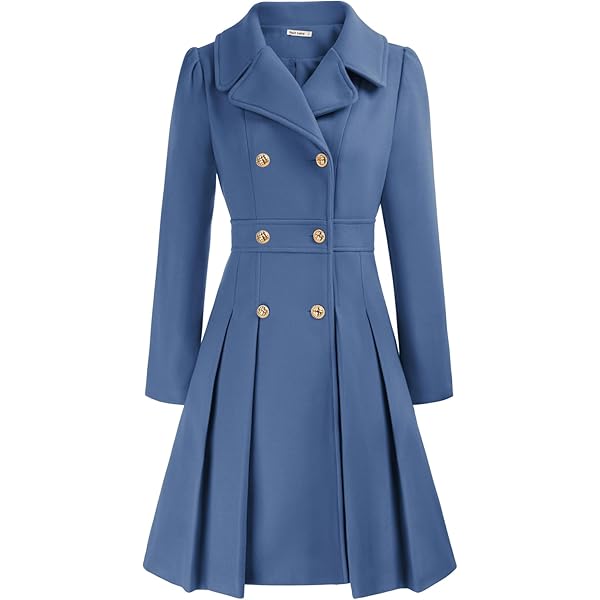 ジャケット・アウター wide collar coat dress Amazon.com: Allegra K Elegant Winter Coat for Women's